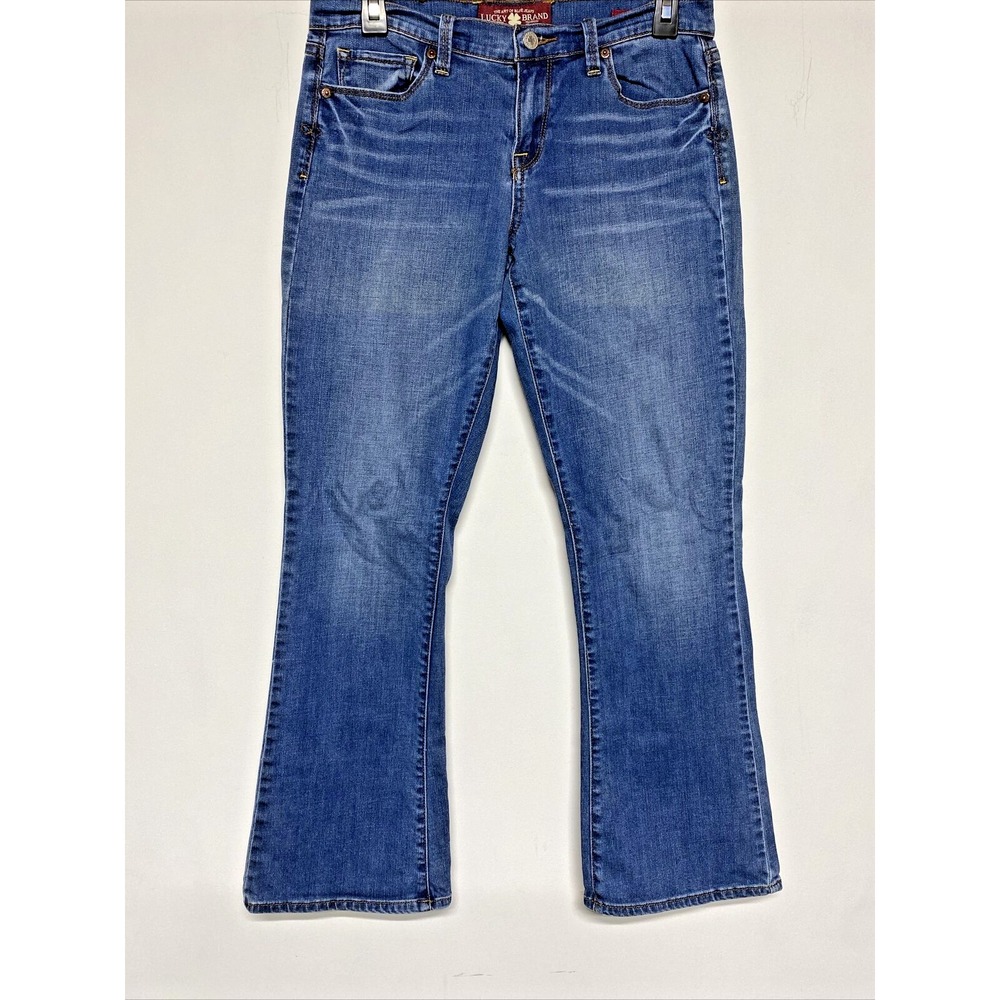 Lucky Brand Jeans Womens Size 8 Blue Sofia Boot Cut Medium Wash Stretch